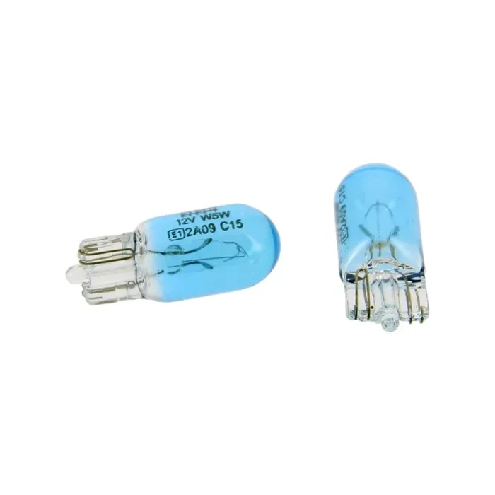 2 lampadine Xenon Blue Light W5W 12V
