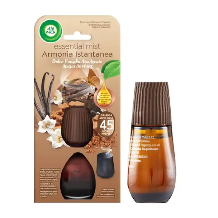 AIR WICK ARMONIA ISTANTANEA Ricarica diffusore di fragranze 20ml – dolce Vaniglia avvolgente