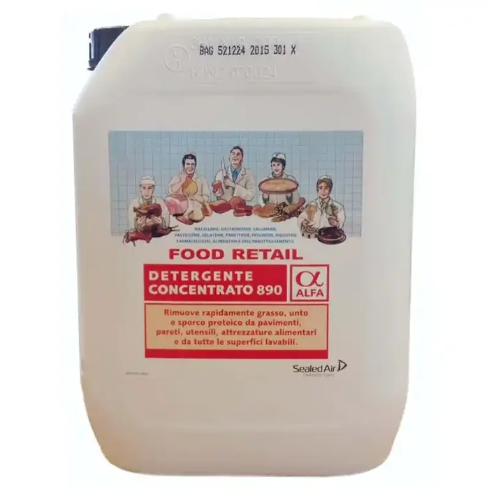 ALFA FOOD RETAIL Detergente Concentrato 890 10kg