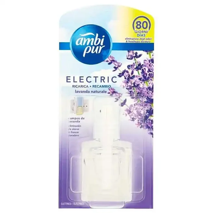 AMBI PUR electric RICARICA LAVANDA NATURALE 80 giorni 21,5ml