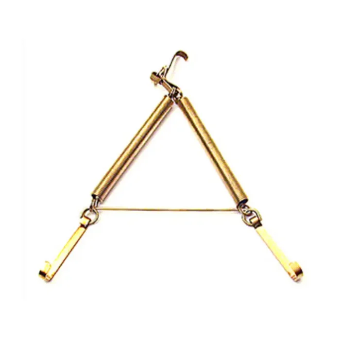 APPENDIPIATTI A MOLLA OTTONATO N.1 12X16