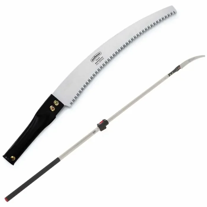 Archman Art. 25+69 – Seghetto curvo da 330 mm su asta telescopica ovale in alluminio da 2 mt