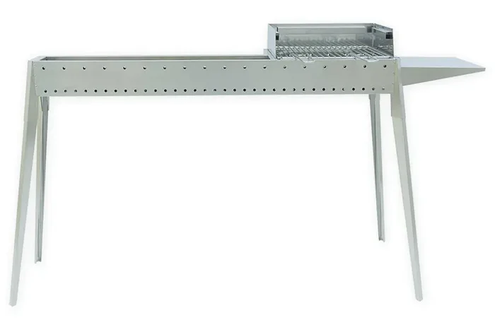 Arrosticini Herd mit Holzkohlegrill 120 cm Lisa Luxury Miami Grill 800+400