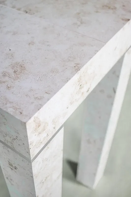 Ausziehbare Holzkonsole H77,5x40x90 / 300cm Itamoby Imperial Classic Stone