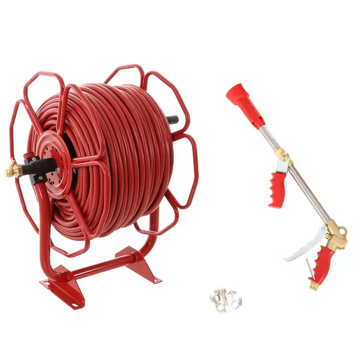 Avvolgitubo irrorazione petalo con tubo 100 mt – 40 bar lancia Mitra professional altifusti