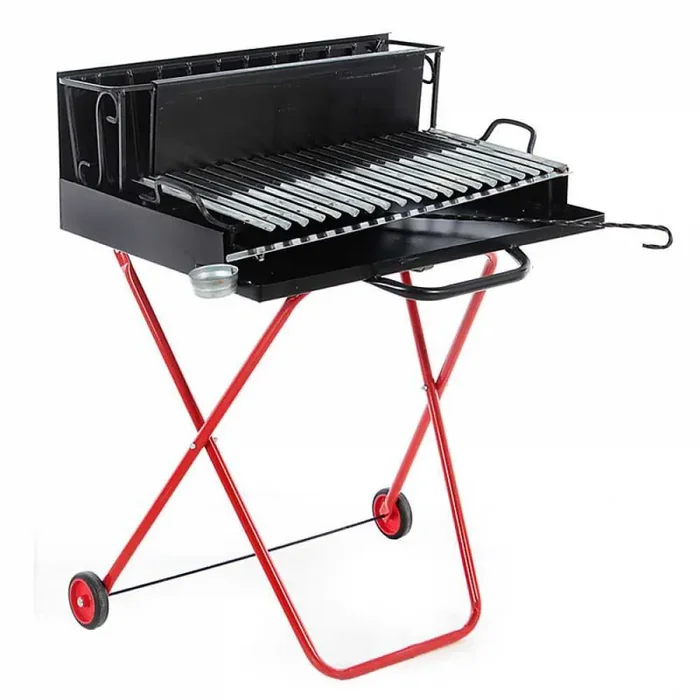 Barbecue portatile a legna e carbone 214 Medium – Pieghevole
