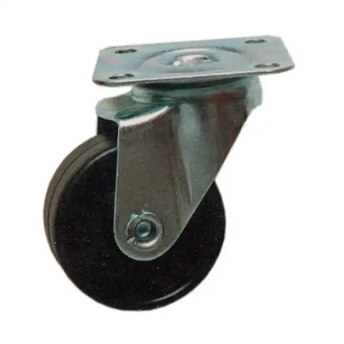 BL RUOTA NYLON CON PIASTRA D. 50 MM DA 2 PZ