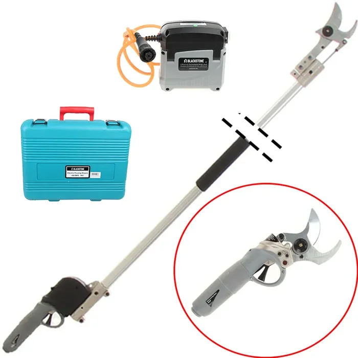 BlackStone 450-BP – Forbice elettrica da potatura su asta – 37V 5.2Ah – 200 cm