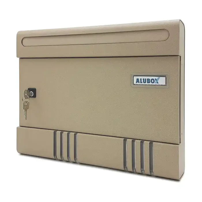 CASSETTA POSTALE FORMATO RIVISTA ALUBOX SIRE SABBIA