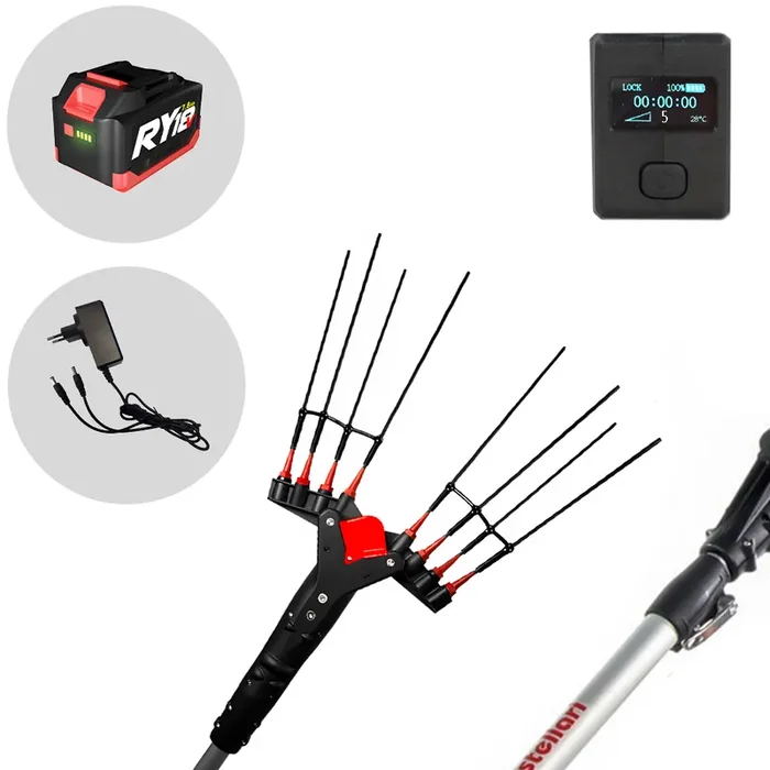 Castellari Vertigo C 18V – Abbacchiatore elettrico a batteria 190-240 cm – 18V/7.8ah