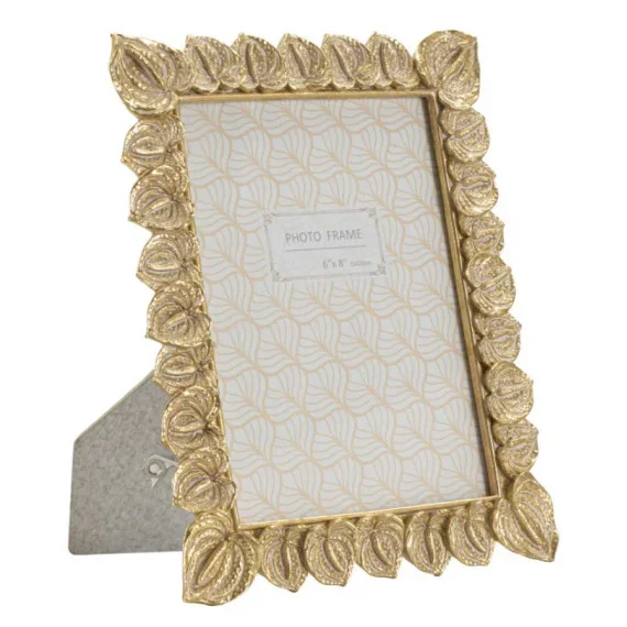 Cornice per foto ANTHURIUM in resina dal design composto by Mauro Ferretti