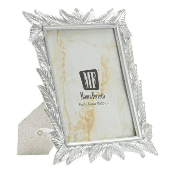 Cornici per foto CORNICE LEAVY SILVER CM 21,2X1,7X26,8 (MISURA INTERNA CM 15X20) Mauro Ferretti