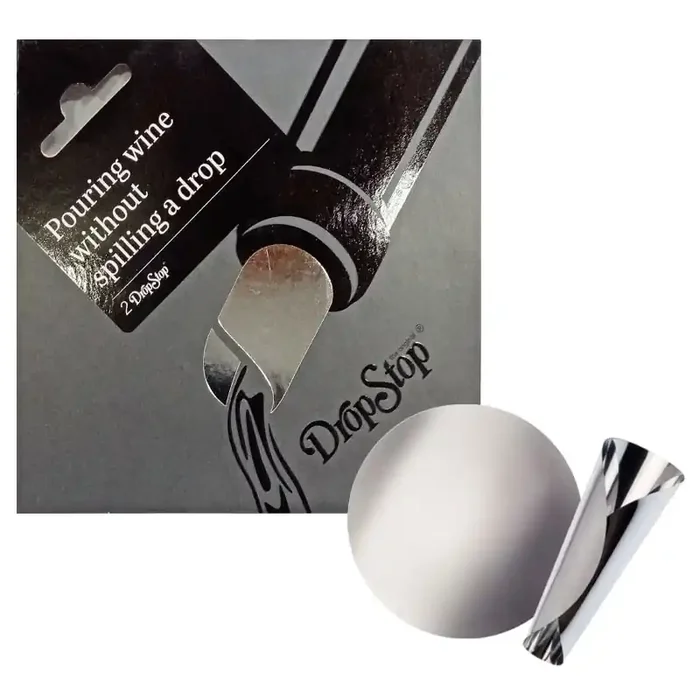 DROP STOP salvagoccia vino dischetti flessibili – 2 pz