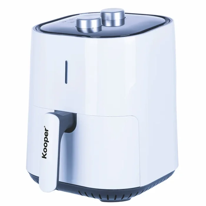 Elektrische Heißluftfritteuse 1400W 4,8 Liter Kooper Dorè Weiß