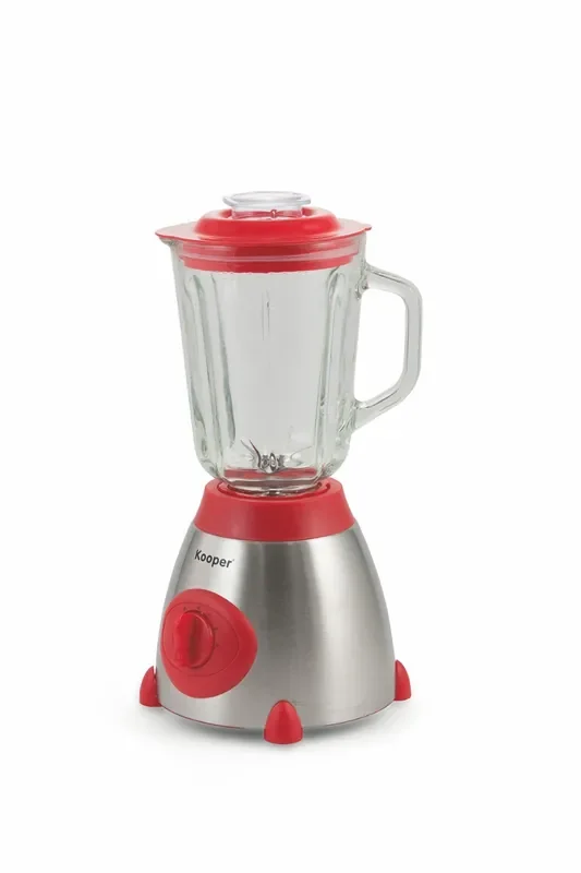 Elektrischer Mixer 850W Glas 1,5 Liter Kooper Trity Red