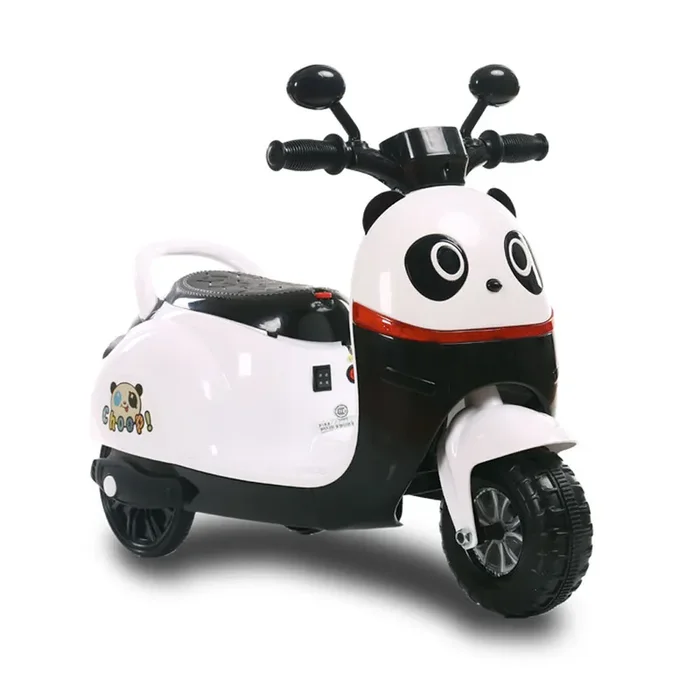 Elektro-Motorrad für Kinder 6V Kid Scooter Smile Apè Weiß