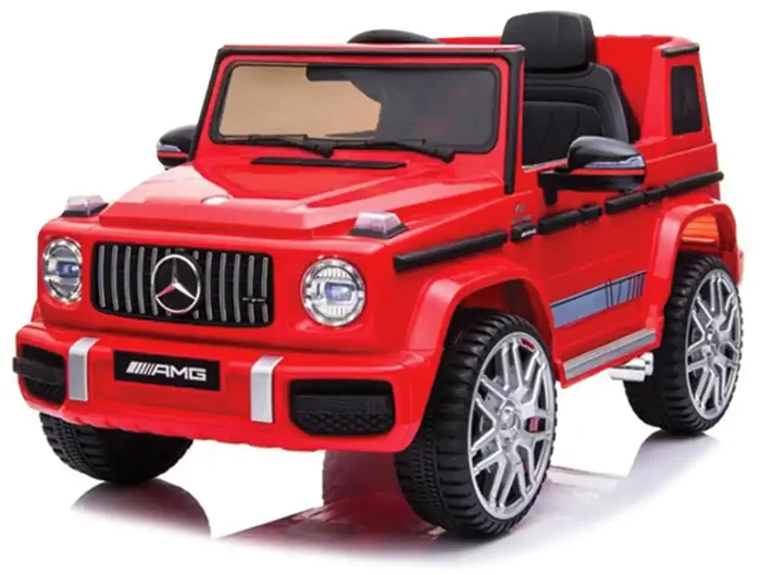 Elektroauto für Kinder 12V Mercedes G63 AMG Offroad Rot