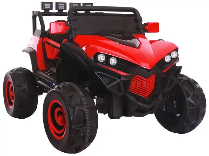Elektroauto für Kinder 2 Sitze 12V Kidfun Offroad 4×4 Rot