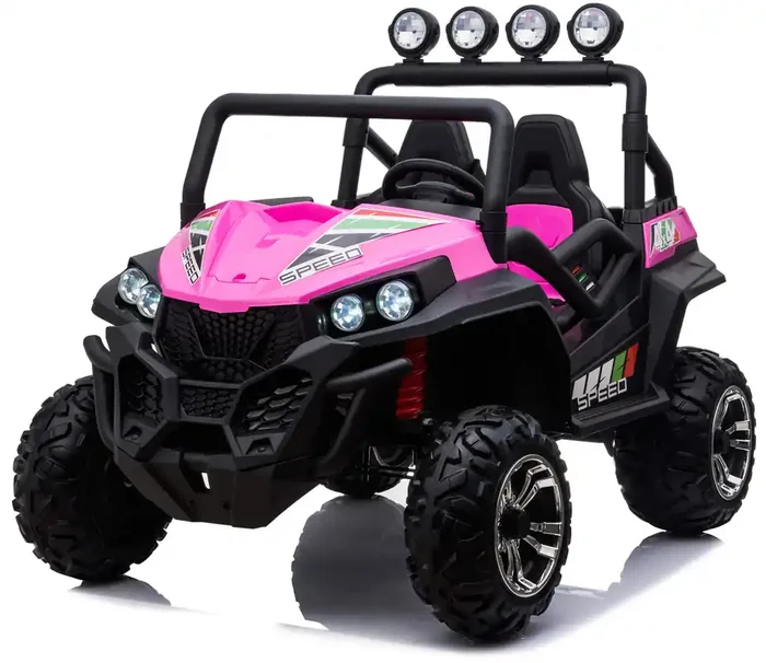 Elektroauto für Kinder 24V 2 Sitze Kid Go New Polar Full Optional Pink