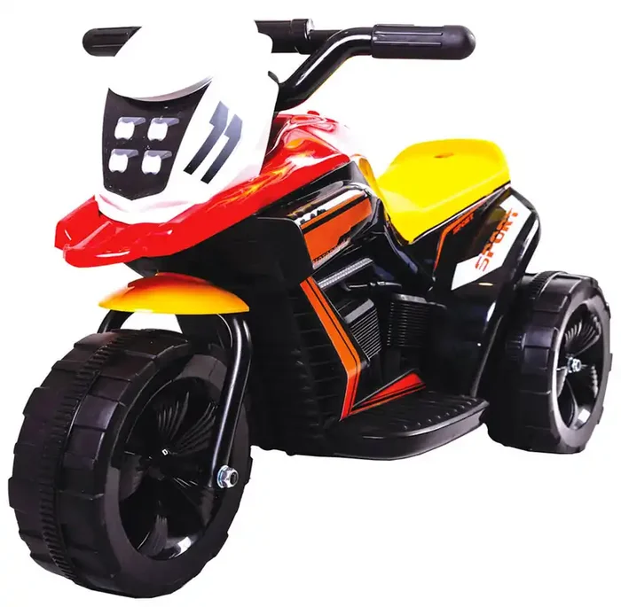 Elektromotorrad für Kinder 6V Kidfun Jolly Red