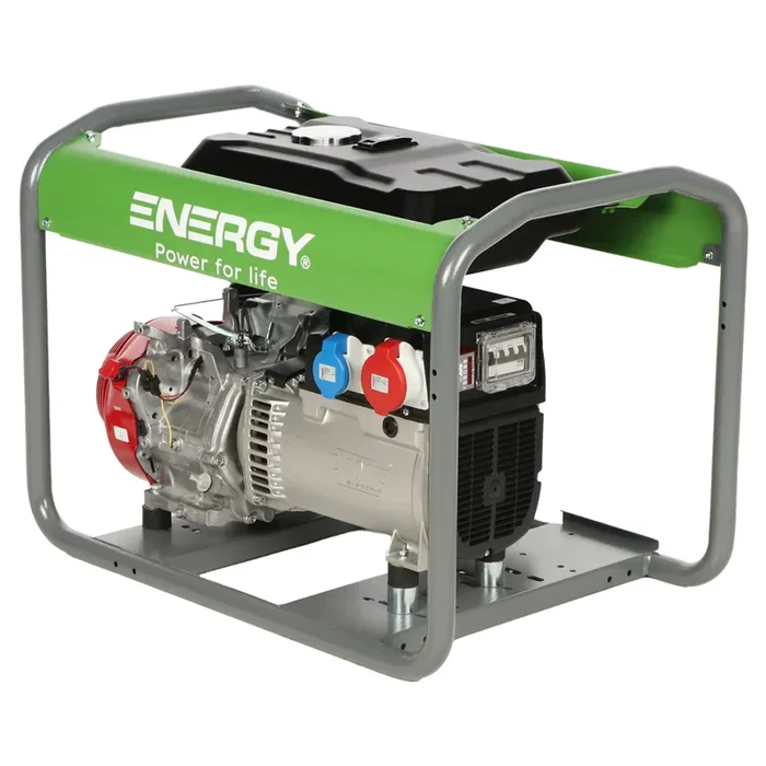 Energy EY-7TB – Generatore di corrente a benzina 6 kW – Continua 5,4 Trifase