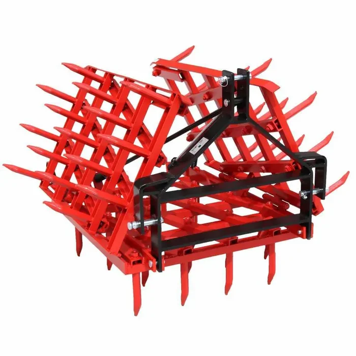 Erpice a denti fissi EPPR50 – Serie pesante rinforzato – Portato/Trainato – 50 Denti – 250cm