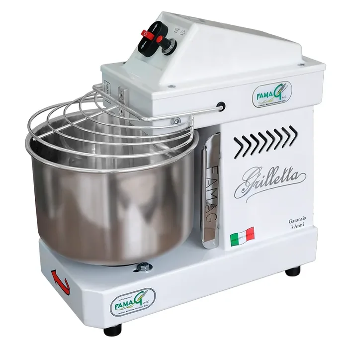 Famag Grilletta IM 5/230 10 Velocità HH – Impastatrice a spirale 5 Kg ad alta idratazione