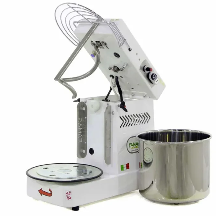 Famag IM 8S/230 10 Velocità – Impastatrice a spirale 8 Kg con testa sollevabile