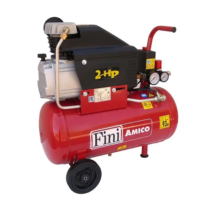 Fini Amico 25 – Compressore aria elettrico monofase – Motore 2 HP – 25 lt