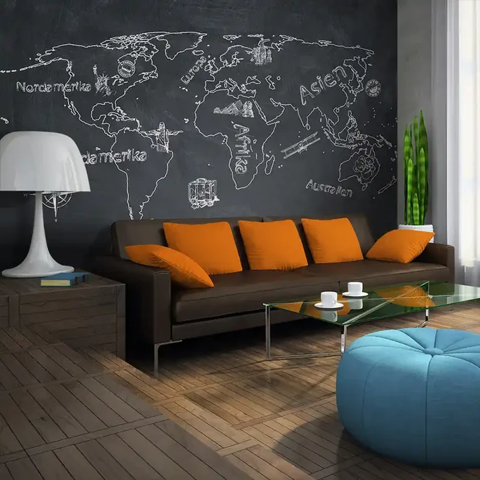 Fototapete – Kleine und große Reisen – Deutsche Sprache 2 350x270cm Erroi – 350 x 270 cm