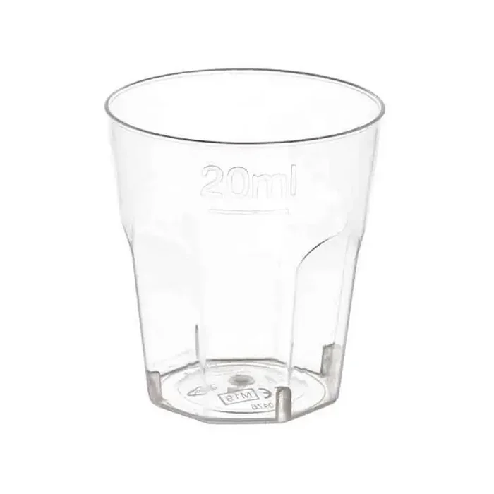 GOLD PLAST Bicchiere degustazione trasparente 25cc – 50 pz