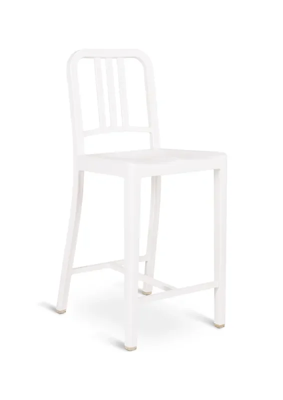 Hocker Weiß Polipro. Janet