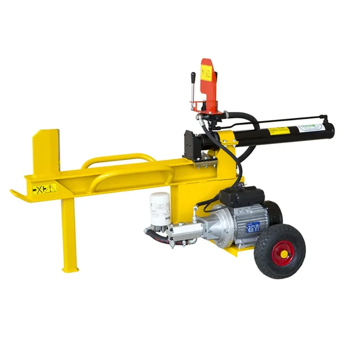 Horizontaler elektrischer Holzspalter 11 Tonnen Famag SL11 und 600