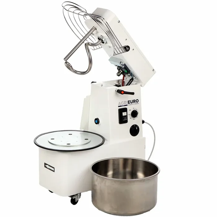 Impastatrice a spirale sollevabile Mixer 3000 T-2G Deluxe – Da 24 Kg trifase a 2 velocità