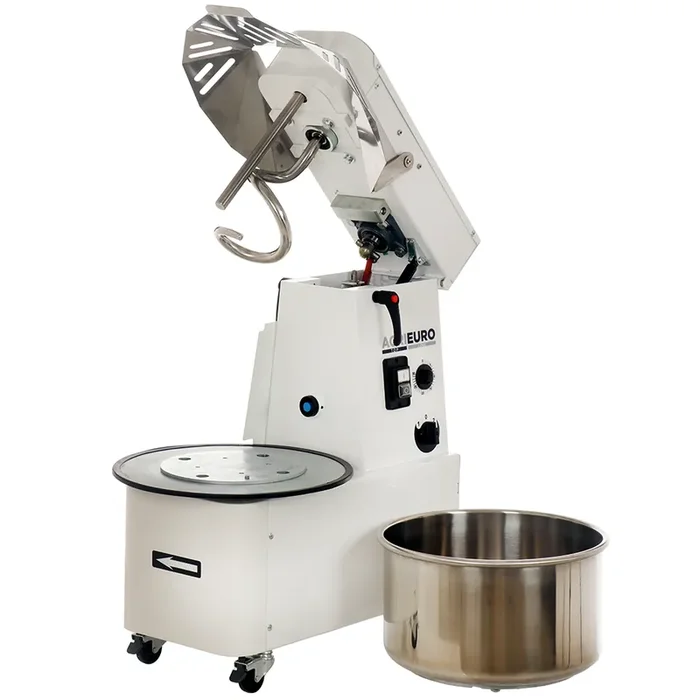 Impastatrice a spirale sollevabile Mixer 3000 T-2G Deluxe – Da 25 Kg trifase a 2 velocità