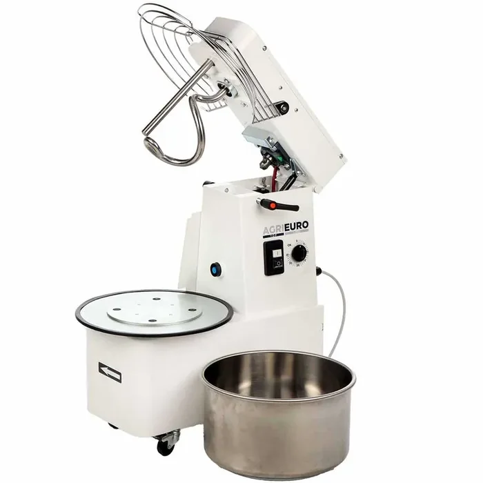Impastatrice a spirale sollevabile Mixer 4000 T Deluxe – Da 32 Kg trifase a 1 velocità