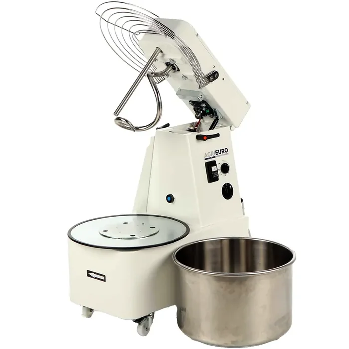 Impastatrice a spirale sollevabile Mixer 5000 T-2G Deluxe – Da 40 Kg trifase 2 velocità