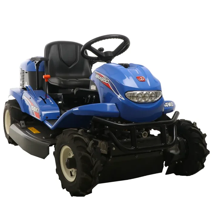 Iseki SRA 950 FA 4WD – Trattorino trinciaerba – Motore Kawasaki 726 cc – 4 ruote motrici