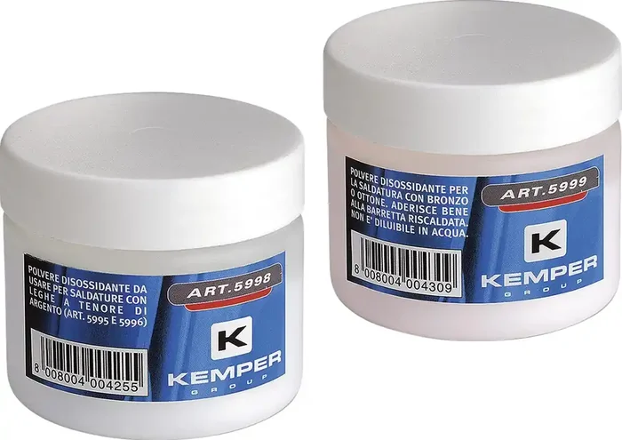 Kemper polvere disossidante per saldature con leghe a tenore di argento