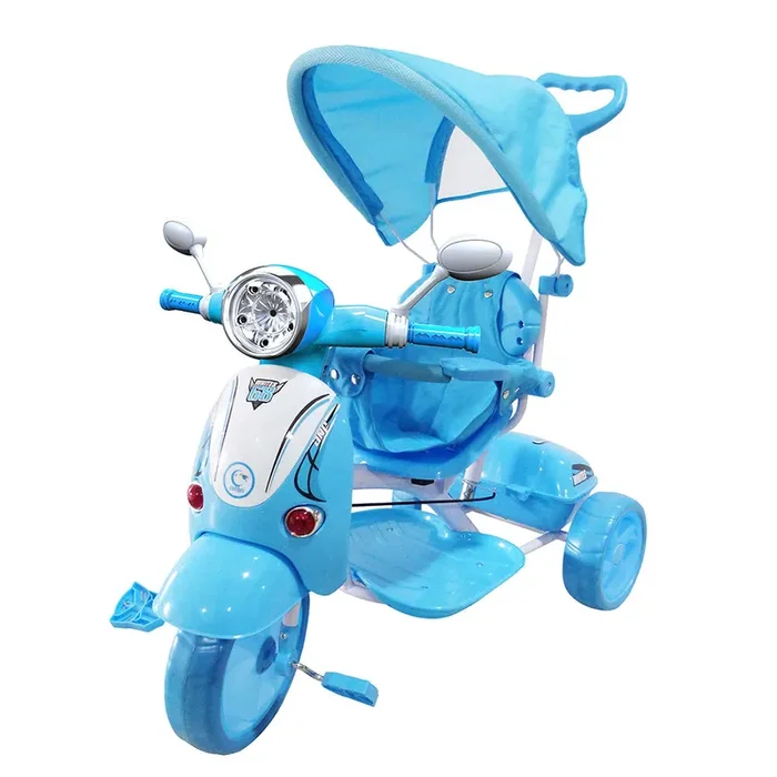 Kidfun Classic Blue Wende-Kindersitz Push-Dreirad