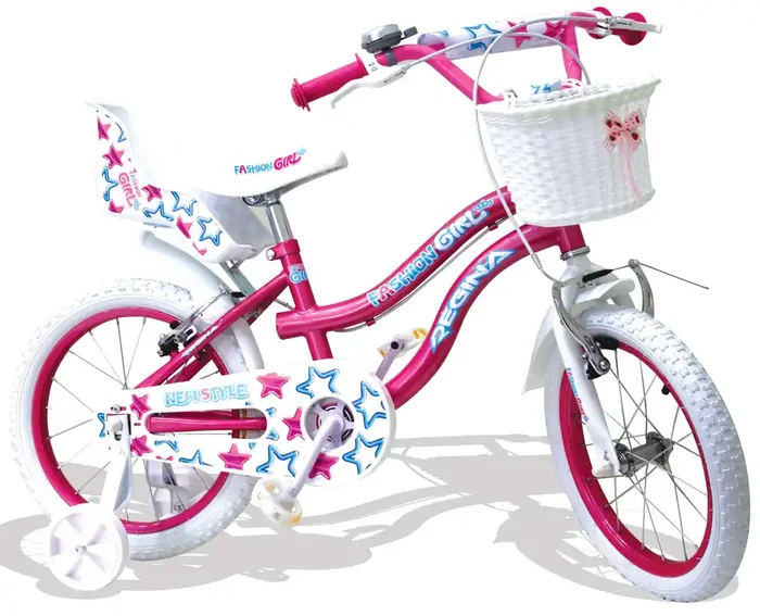 Kidfun Regina Fashion Girl Fuchsia Mädchenfahrrad 16 ” 2 Bremsen