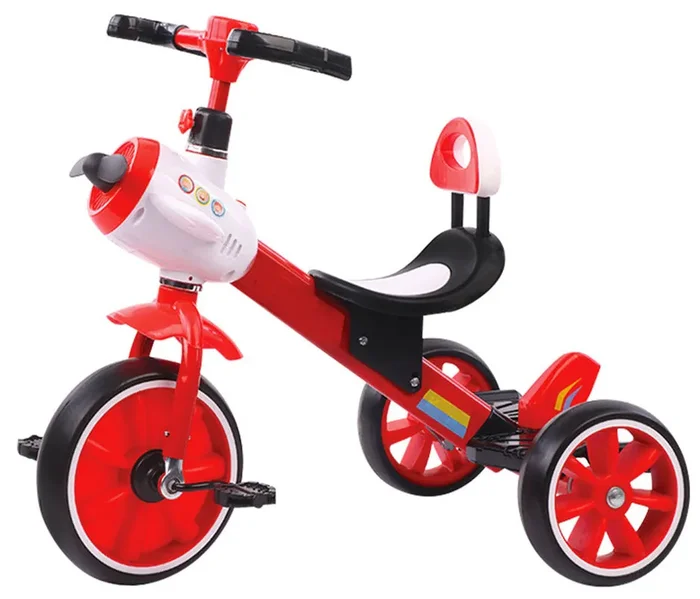 Kidfun Tricygò Kinderdreirad aus rotem Metall
