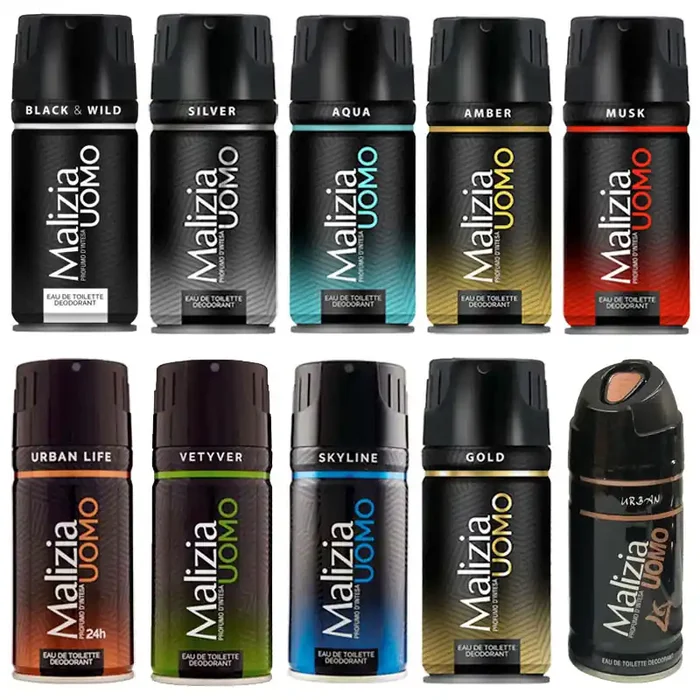 MALIZIA UOMO Deodorante eau de toilette spray 150ml