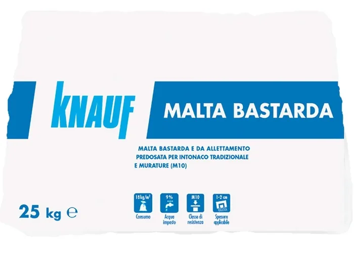 Malta bastarda Knauf 25 Kg