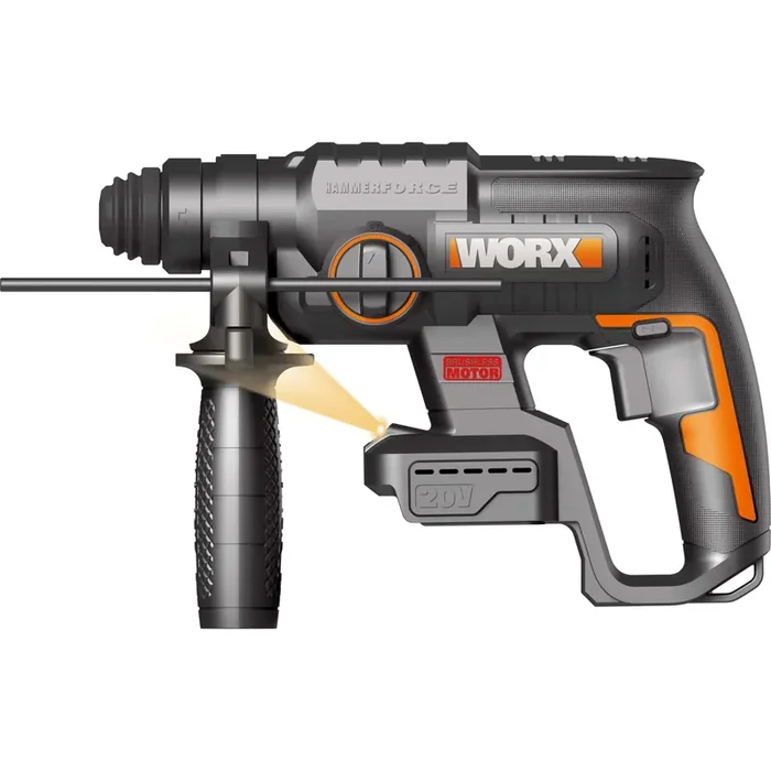 Martello demolitore a batteria Brushless Worx WX381 2,0J 20V 4Ah