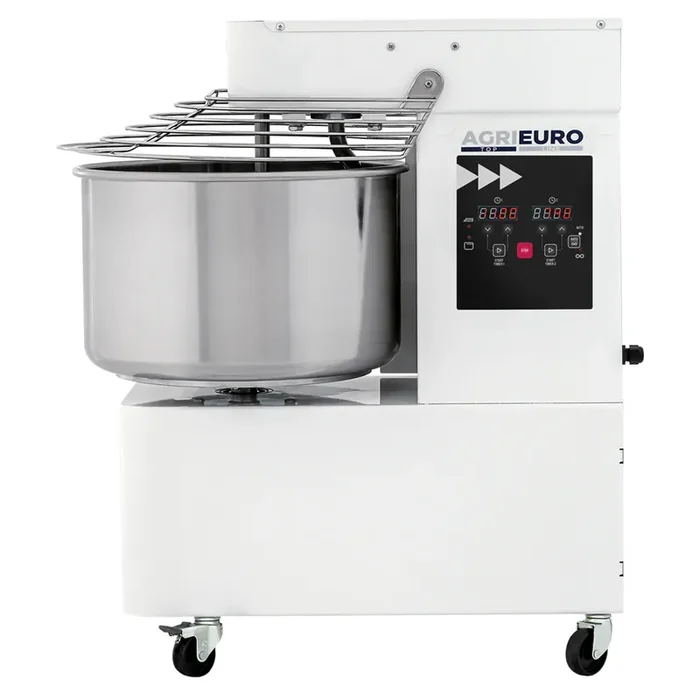 Mixer 2000 T-2G DIG – Impastatrice a spirale – Da 16 Kg trifase a 2 velocità – Schermo digitale