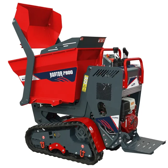 Motocarriola cingolata RAPTOR 6800 HED 4.0 – Honda GXe270 – Con pala