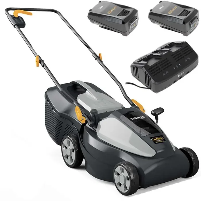 OUTLET – UTILIZZATO PER PROVA – Alpina AL1 3420 Li – Tagliaerba a batteria – 2x20V/2Ah – Taglio 34 cm