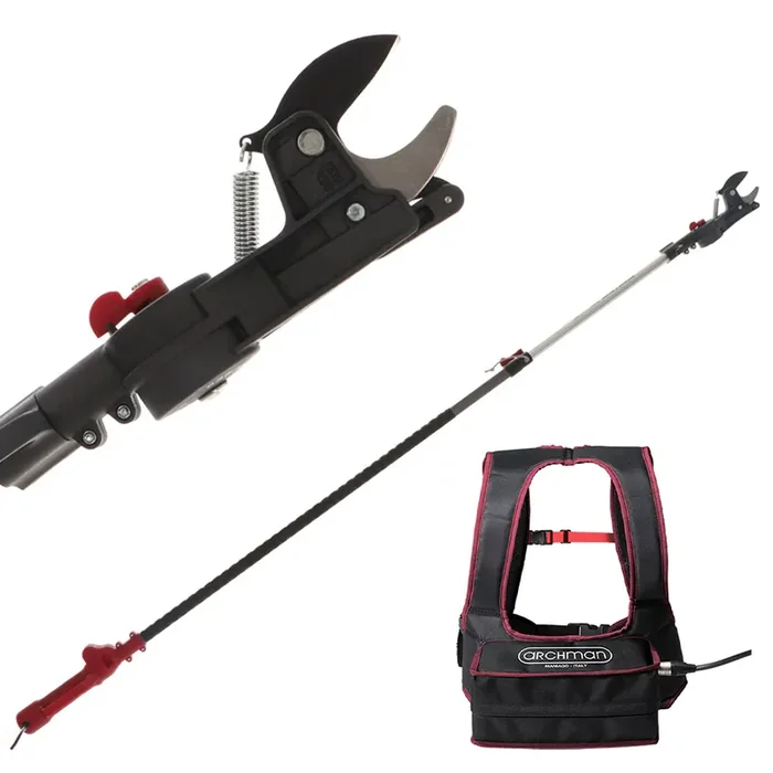 OUTLET – UTILIZZATO PER PROVA – Archman Helium+ – Forbice elettrica da potatura su asta – 37V 8.7Ah