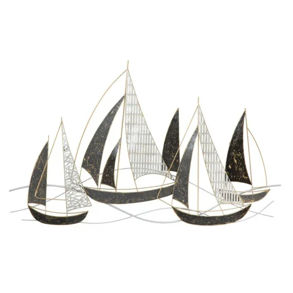 Pannelli decorativi da muro PANNELLO IN FERRO VELIERO CM 91X2,5X55,9 Mauro Ferretti